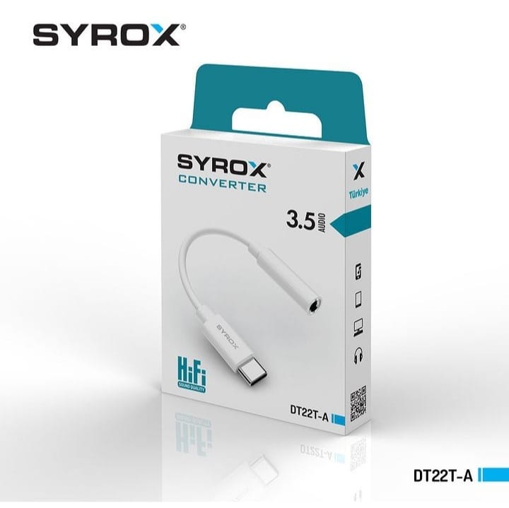 SYROX DT22T-A TYPE-C – AUX DÖNÜŞTÜRÜCÜ